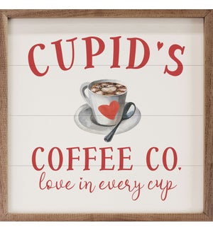 Cupids Coffee Co Love In Every Cup White